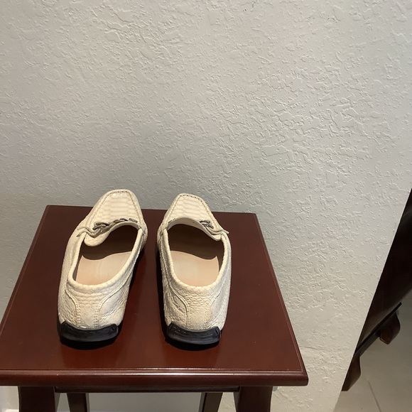 Loafer flat comfortable croc leather work shoes - Picture 4 of 6